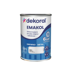 Emakol biała matowa 0,9 L ftal.